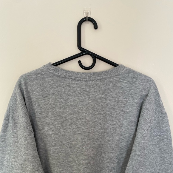 H&M Men’s Crewneck Sweatshirt Long Sleeve Gray XL - Picture 7 of 8